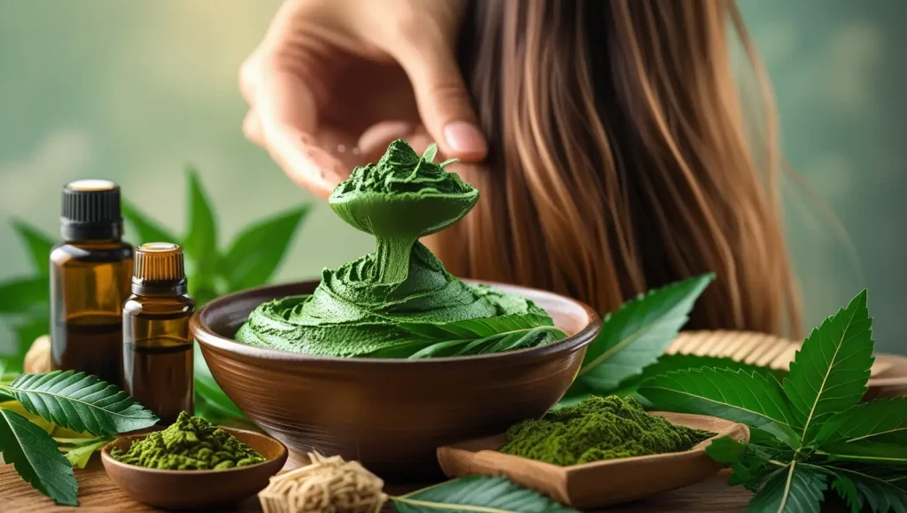 حنا برای ریزش موی هورمونی