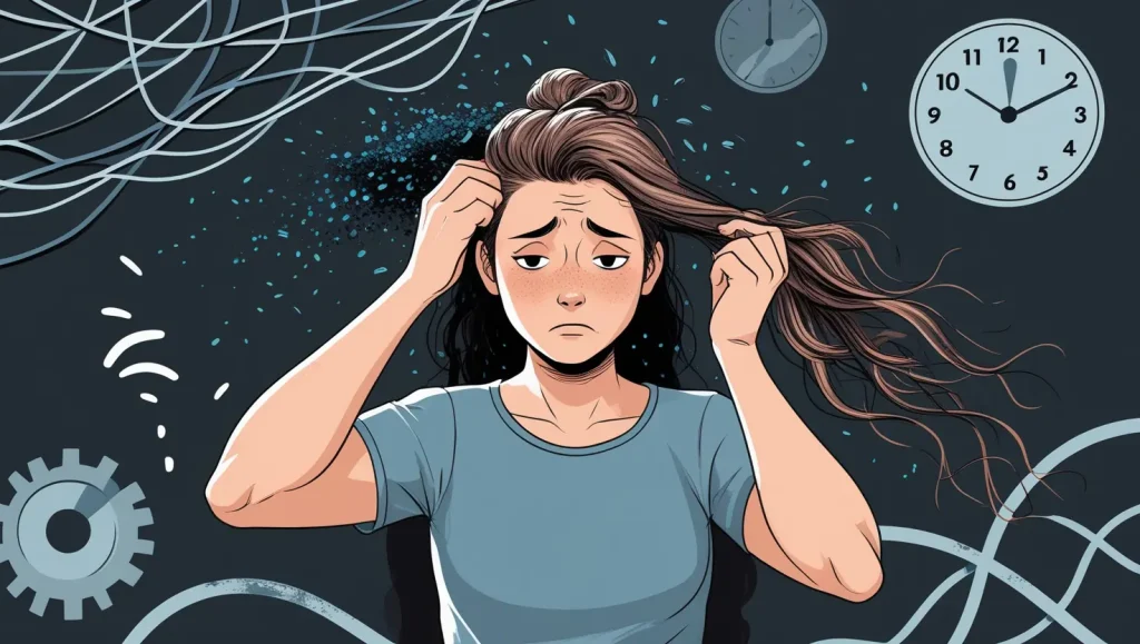 ریزش مو در اثر استرس برگشت پذیر است